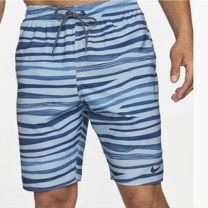 Nike Men's Wave Stripe 20" Swim Trunks, Size Small * men907